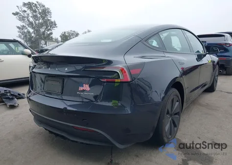 2024 Tesla Model 3 Long Range Dual Motor All-Wheel Drive из США, поврежденный, VIN 5YJ3E1EB0RF735588